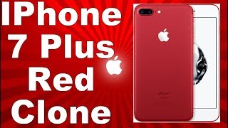 Iphone 7 Plus Red Clone  Unboxing | Fake Iphone 7 Plus Red