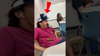 Tomou de GRAÇA! (aluno ) #shorts