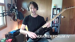 Video thumbnail for Kramer Forum IV Bass by Muktown Music Cafe