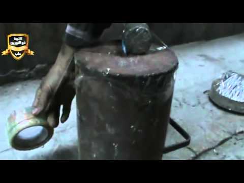 تحضير الألغام لنسف حاجز الملعب التابع لقوات النظام من قبل كتيبة ذو النورين في مدينة حلب