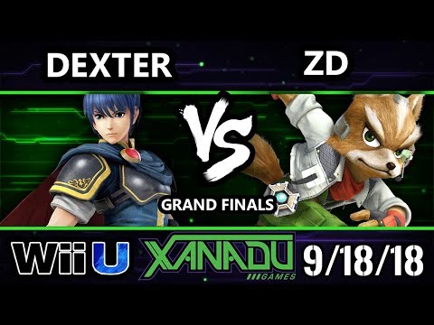 S@X 268 Smash 4 -  Dexter [L] (Marth) Vs.  ZD (Fox) Wii U Grand Final
