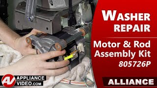 Speed Queen Washer Not Spinning - Motor and Rod Assembly Kit Repair