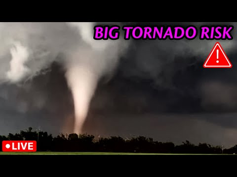 🔴DEEP SOUTH TORNADO RISK - STORM CHASERS LIVE
