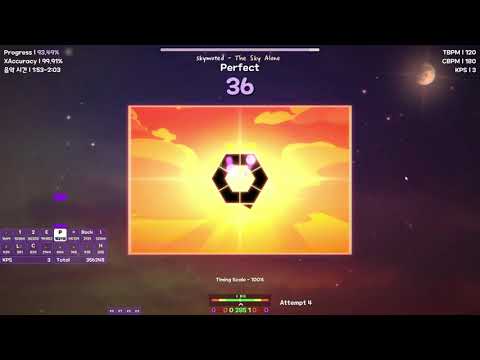 감동적인 노래 | skymuted-The Sky Alone 클리어(map by 테오 &Zizak & Eraser)