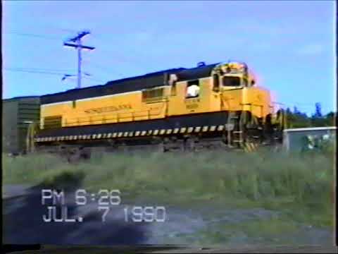 30 years ago NYS&W C430 #3000 works Mills