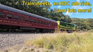 Train meets, my first RDC cab ride, and more | Railfanning Roundup September 2024