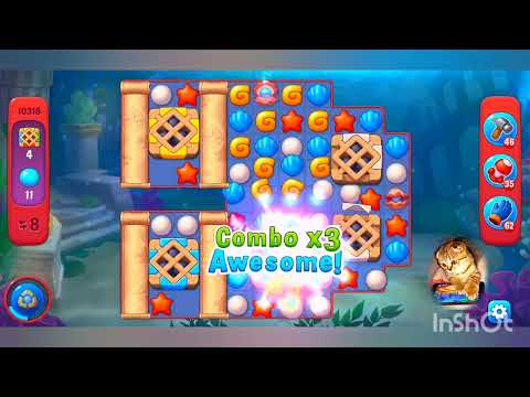 Fishdom,10316 level,no Booster-10316 уровень,без бустеров.