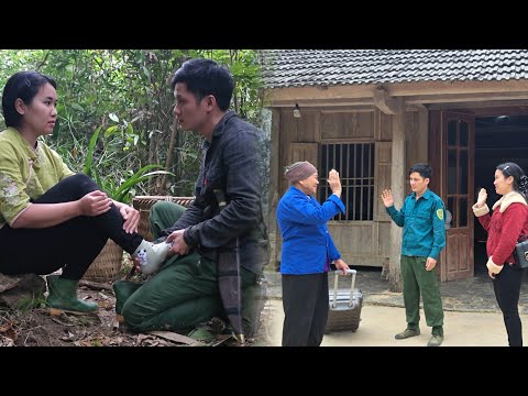 The old woman unexpectedly left the house! Hoang accidentally met and helped the girl in the forest.