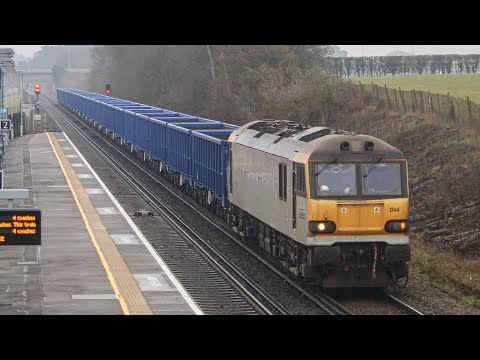 92044 at Westenhanger on test on third rail | 8/3/2023