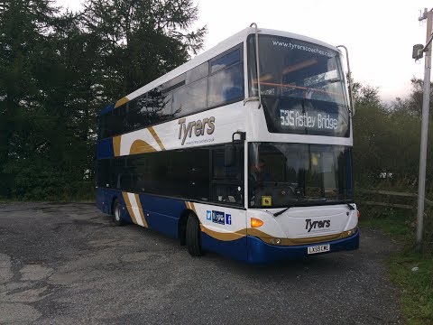 Tyrers: Scania Omnicity N230UD LX59 CME Route 535