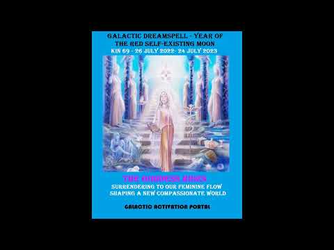 Happy Galactic New Year! WELCOME TO THE YEAR OF THE RED SELF EXISTING MOON Mayan Dreamspell Calendar