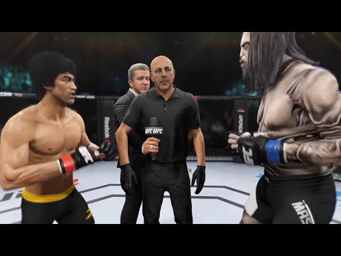 Bruce Lee vs. Hell Master - EA Sports UFC 2 🔥🐲