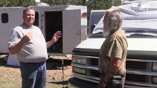 Interview With Randy who Lives in a Van and Tows a Converted Cargo Trailer