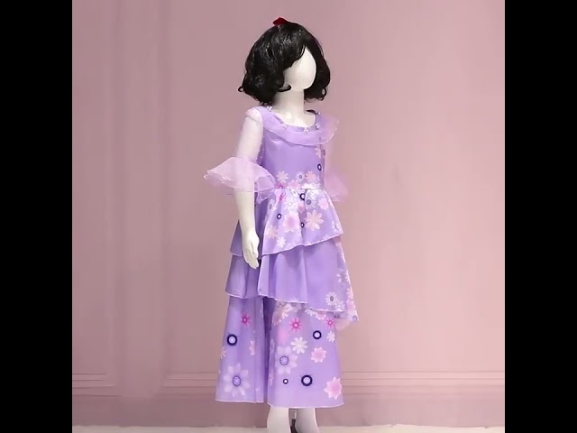 Vídeo relacionado con Taeyue Cinturón de princesa para niña, disfraz de cosplay, accesorios para Halloween, carnaval, fiestas, accesorios para niños, Blanco, M