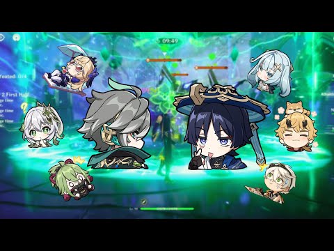 C0 Alhaitham Spread x C1 Wanderer Pyro | Spiral Abyss 3.3 Floor 12