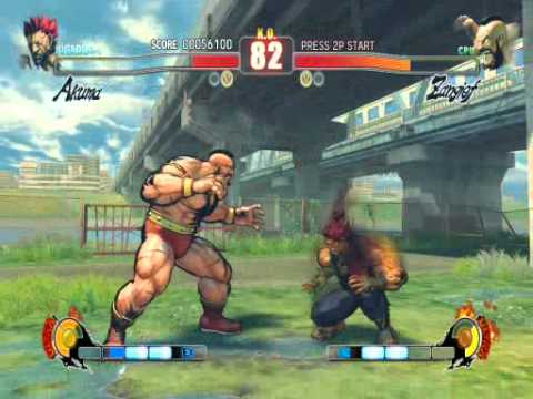 Akuma vs Zangief