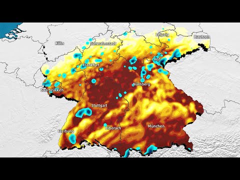 Gefährliche Gewitterlinie tobt im Süden