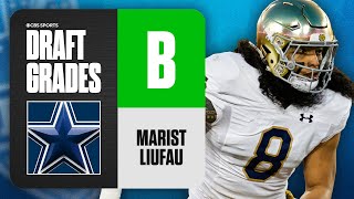 2024 NFL Draft Grades: Cowboys select Marist Liufau No. 87 Overall | CBS Sports