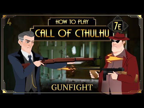 Gunfight - How to Play Call of Cthulhu 7E (Tabletop RPG)