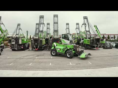 SENNEBOGEN 355 E - Powerful like a wheel loader, stable like a telescopic loader