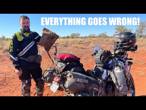 SIMPSON DESERT CROSSING BEGINS, IT ALL GOES BAD! - Great Northern Adventure PART FOURTEEN!