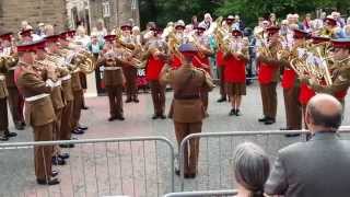 Whit Friday Brass Band Competition, Denshaw, Saddleworth, England.