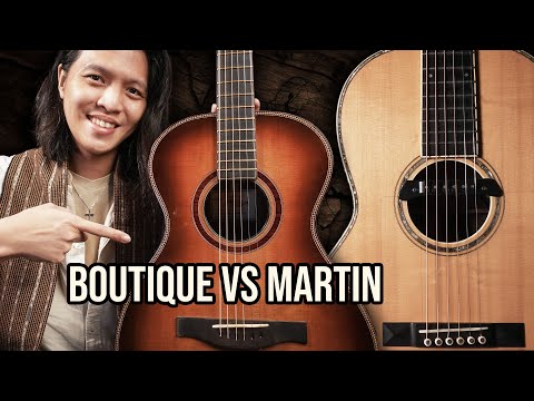 What Makes a Boutique Guitar? (Martin vs Jonathan Woo OM Sunburst)