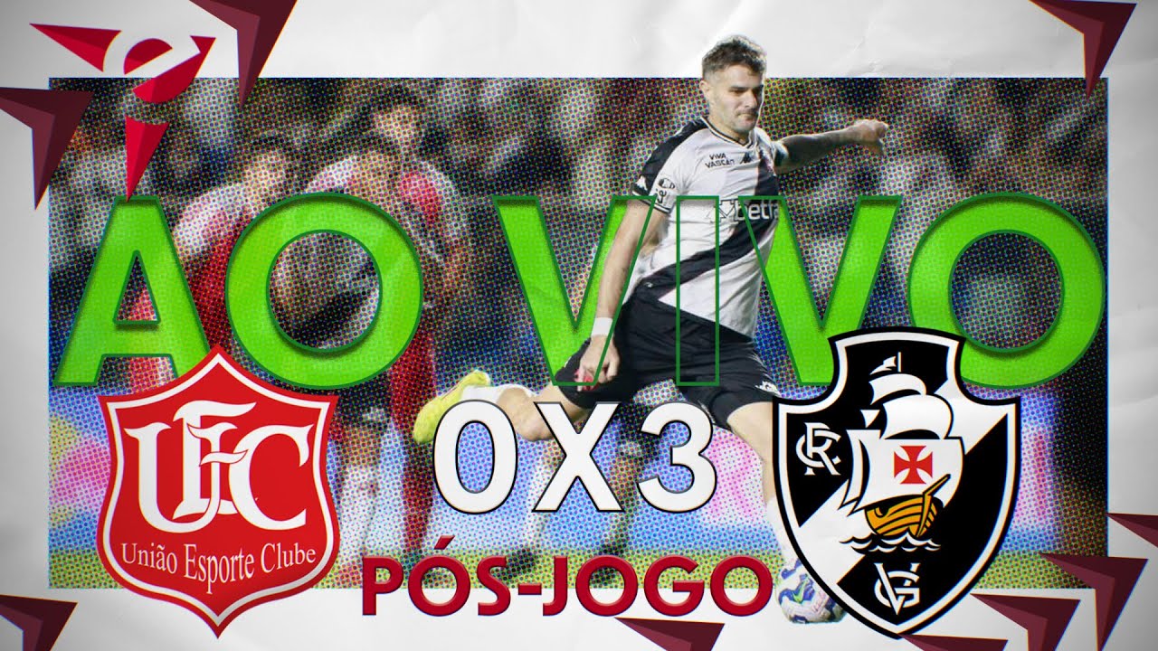 PÓS-JOGO UNIÃO RONDONÓPOLIS - MT 0 X 3 VASCO AO VIVO - COPA DO BRASIL 2025 // DdV#5