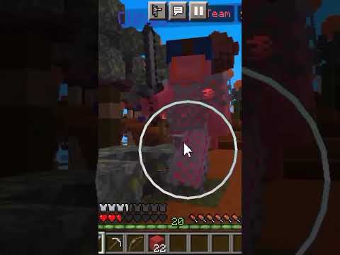 best PvP on mobile Minecraft pocket edition the hive capture the flag #shorts
