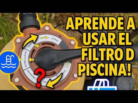 Pool filter positions