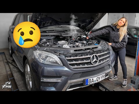Lader gibt den Geist auf 😢| Mercedes ML 350 CDI | Öltest | Lisa Yasmin