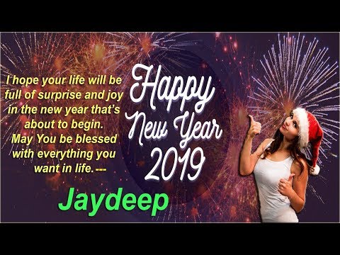 Happy New Year 2019 || New Year Wishes Messages Greetings || Rider Jaydeep ||