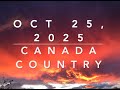 Top 60 Canada Country Chart Oct 25 2025