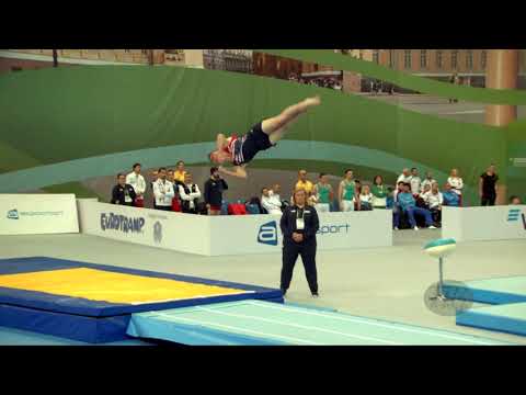 RENKERT Alexander (USA) - 2018 Trampoline Worlds, St. Petersburg (RUS) - Qualification Tumbling R2