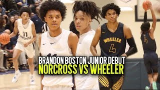Brandon Boston &amp; Norcross Face Off Against HUNGRY Wheeler Squad in Season Opener at OTR Tip Off