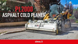 Simex PL2000 for Skid Loader with Highflow!! mounted rock grinder for sale - Image 2 | Machineryline New Simex PL2000 for Skid Loader with Highflow!! mounted rock grinder | Image 2 - Machineryline