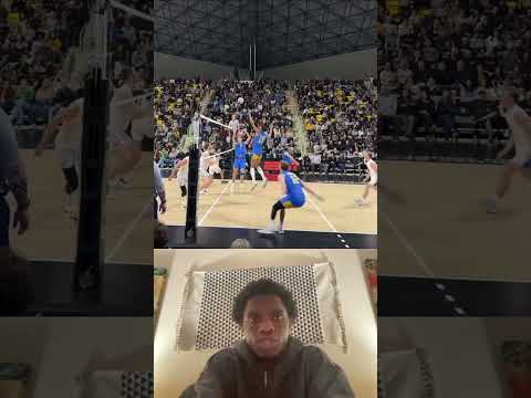 THE BEST VOLLEYBALL DUO? #volleyballsource #basketball #volleyball #volley #podcast #fyp #sports