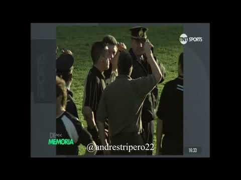 CLASICO CLAUSURA 2003. Finalizado por incidentes de la parcialidad local.