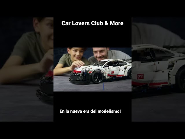 Vídeo relacionado con Brickify Gancho de montaje en pared compatible con Lego 42096 Technic Porsche 911 RSR Race Car Model Building Kit - Fácil de instalar - Fabricado en el Reino Unido