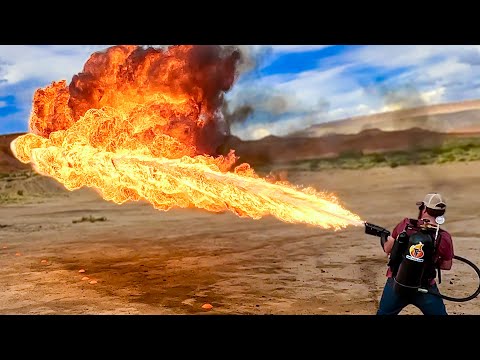 We Bought and tested the 3 most searched for Flamethrowers
