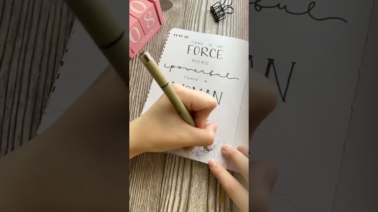 Bullet Journal Daily | Inspirational Quote Women Supporting Women