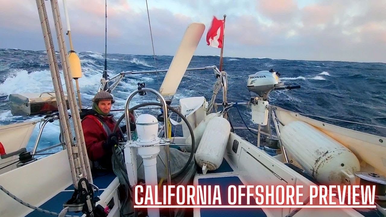 Peak GALE FORCE off the California Coast.