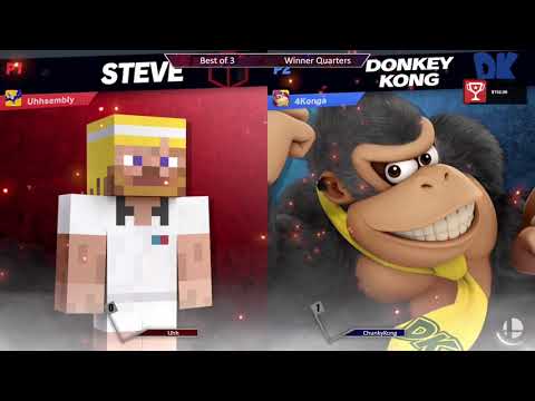 Lagspike 52 - ChunkyKong (Donkey Kong) vs Uhh (Minecraft Steve)