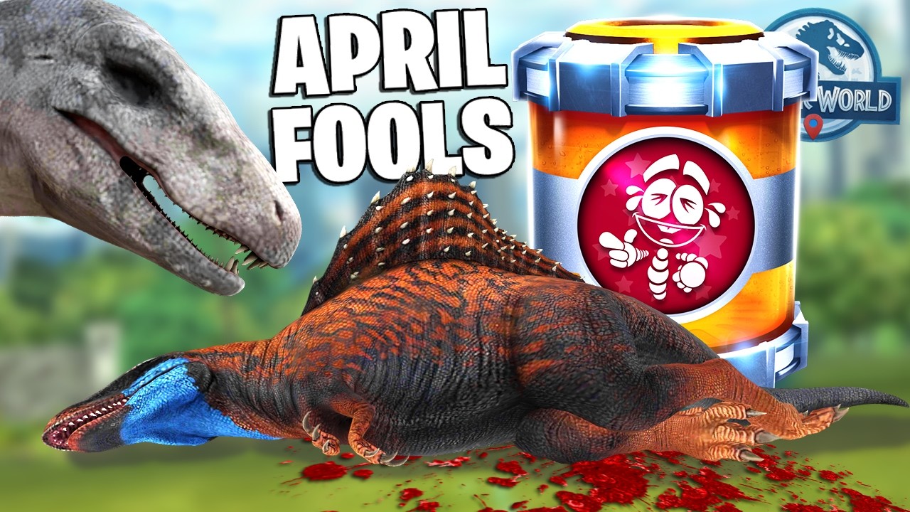 👉 ¿BROMA o META REAL? 🤡 Baryosaurus April Fools ASALTO MASTER Jurassic World Alive