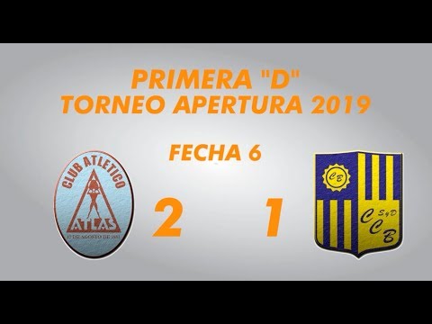 Primera "D" Apertura 2019 - Fecha 6 - Atlas 2 Central Ballester 1 - Resumen