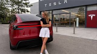 Tesla Model Y L three row SUV