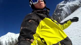 preview picture of video 'foppolo 2015 snowboard gopro'