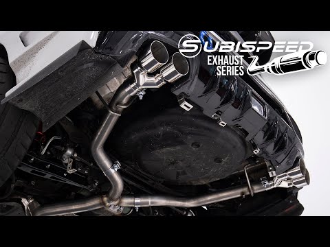 MBRP Race Quad Tip Exhaust - 2015+ STI