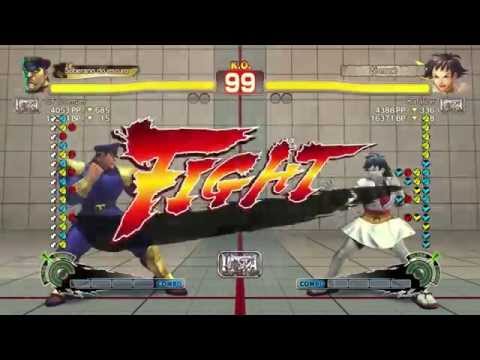 CF Clamper (Bison) Vs Rafalibe (Makoto) USF4