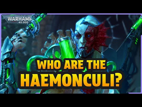 The HAEMONCULUS COVENS of the DRUKHARI I Warhammer 40k Lore